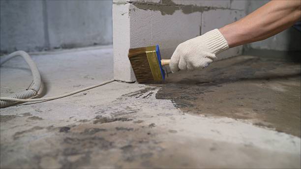 Crawl space vapor barrier installation in Jefferson, OH